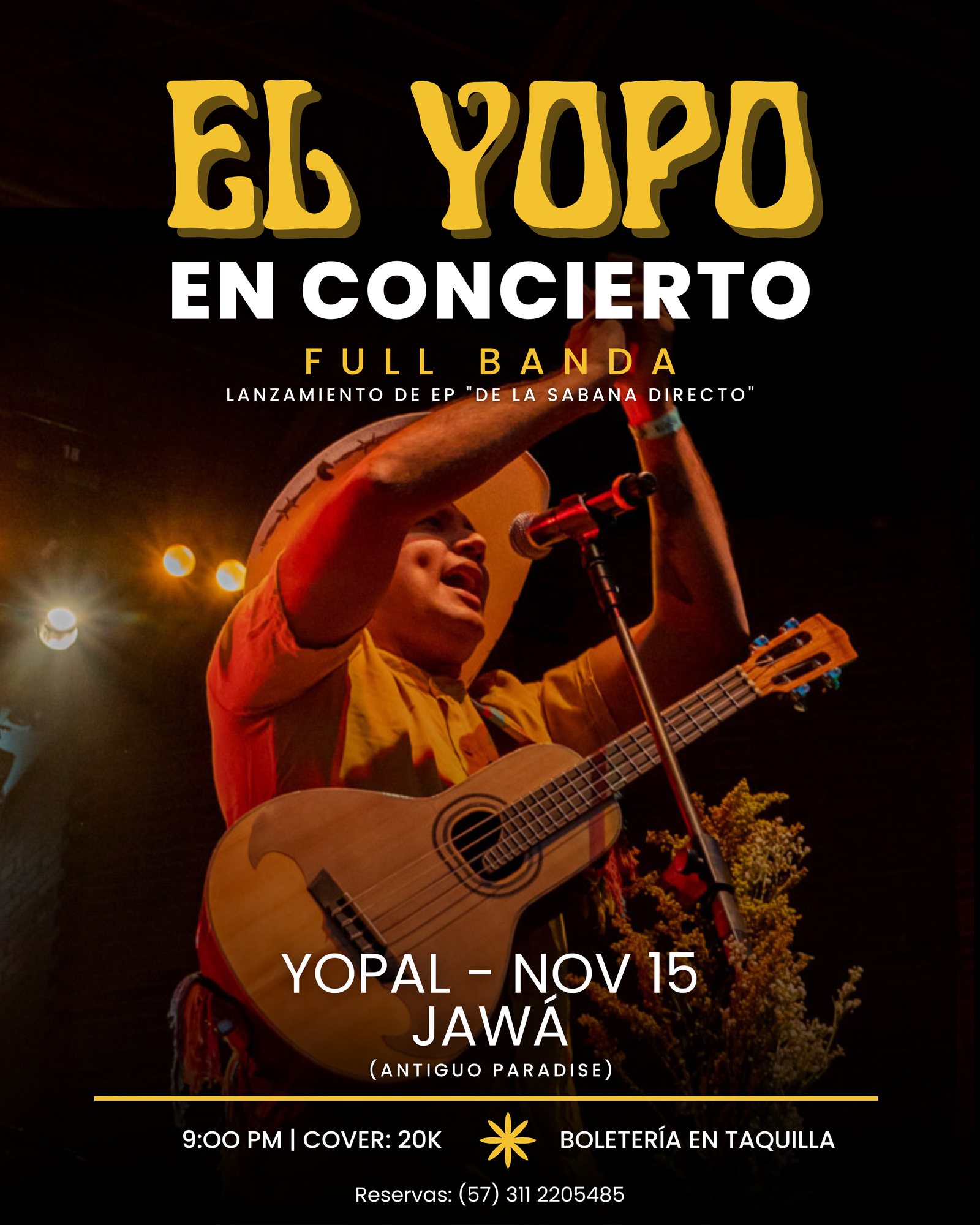 El Yopo: música, arte y resiliencia desde la sabana