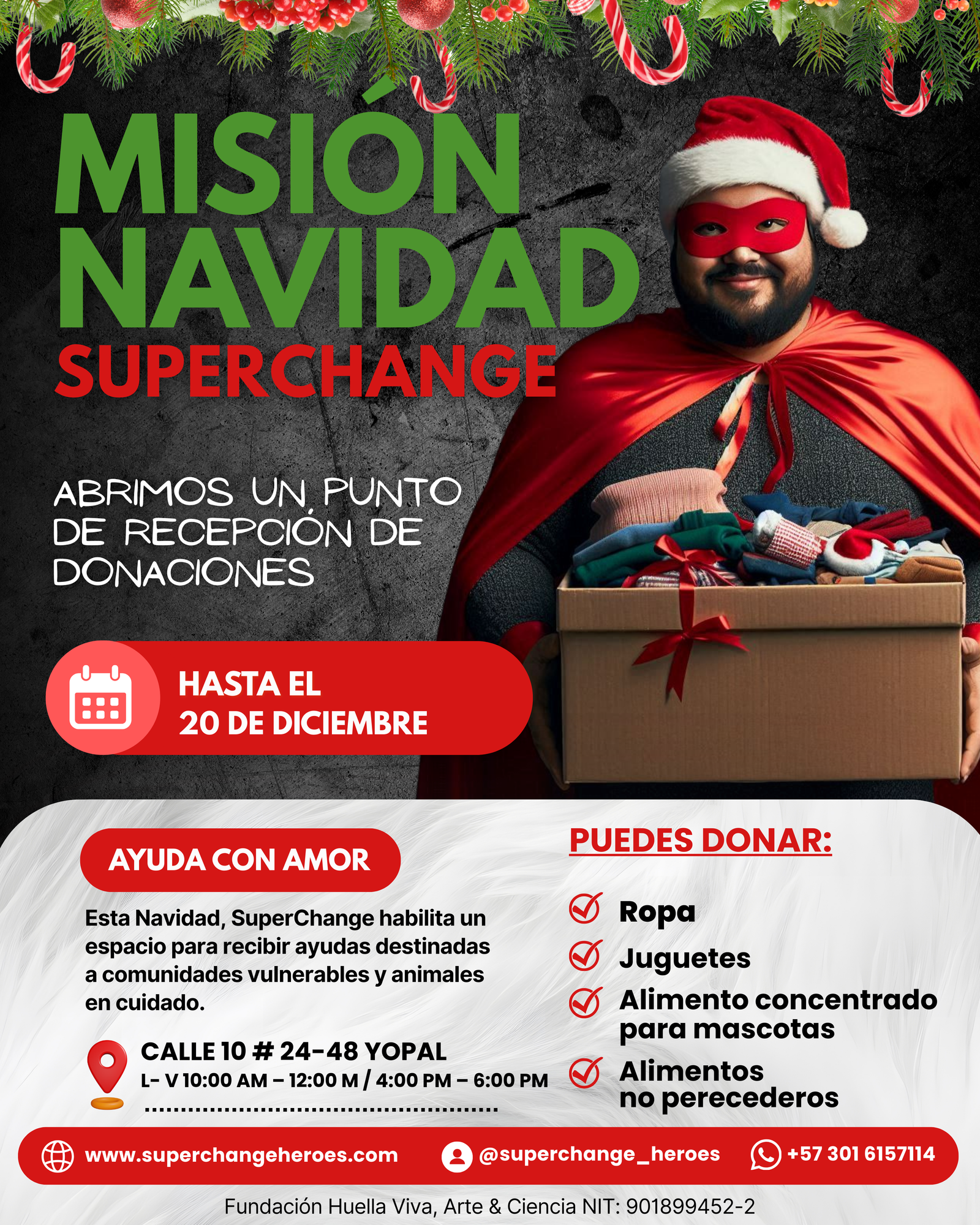 SuperChange en Navidad, una misión para encender esperanza y resiliencia