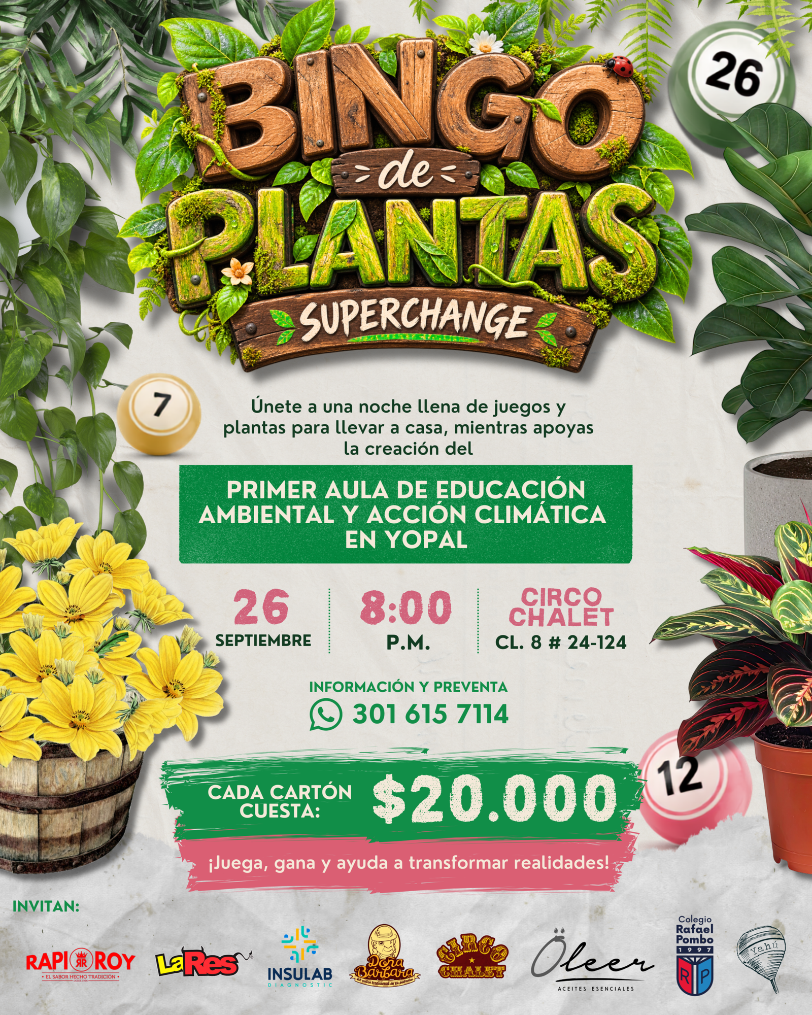 GRÁN BINGO DE PLANTAS