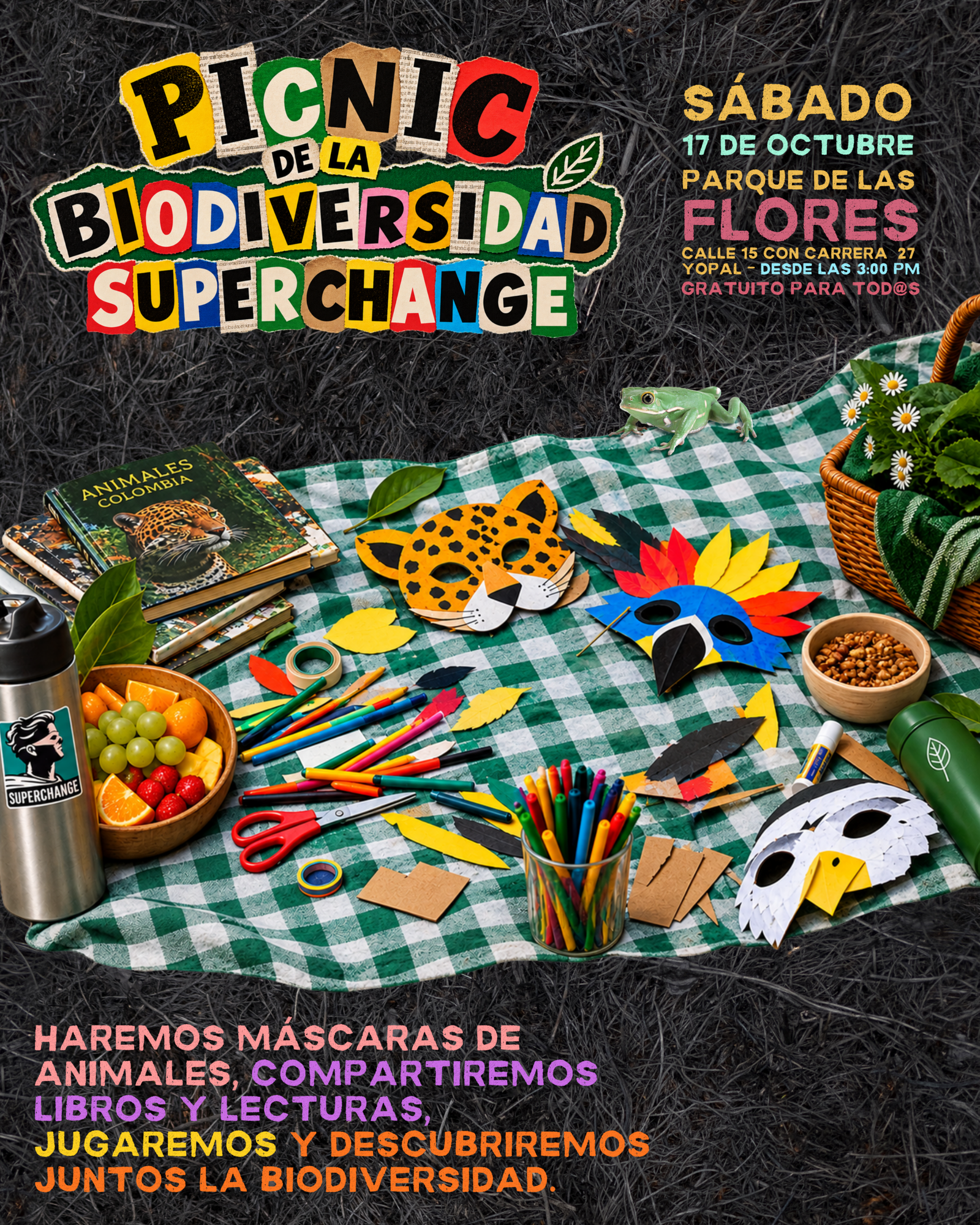 Picnic de la Biodiversidad SuperChange, un encuentro para celebrar la vida